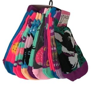 Pink cookie - 10 Pairs - socks